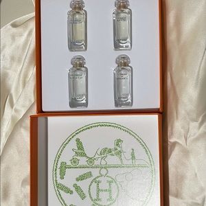 Hermès perfume set 4x0.25 fl oz
